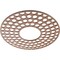 Ekena Millwork Fink Wood Fretwork Pierced Ceiling Medallion, Wood (Paint Grade), 22"OD x 8"ID x 3/8"T CMWP22X22X0375FFMF - alternate 5